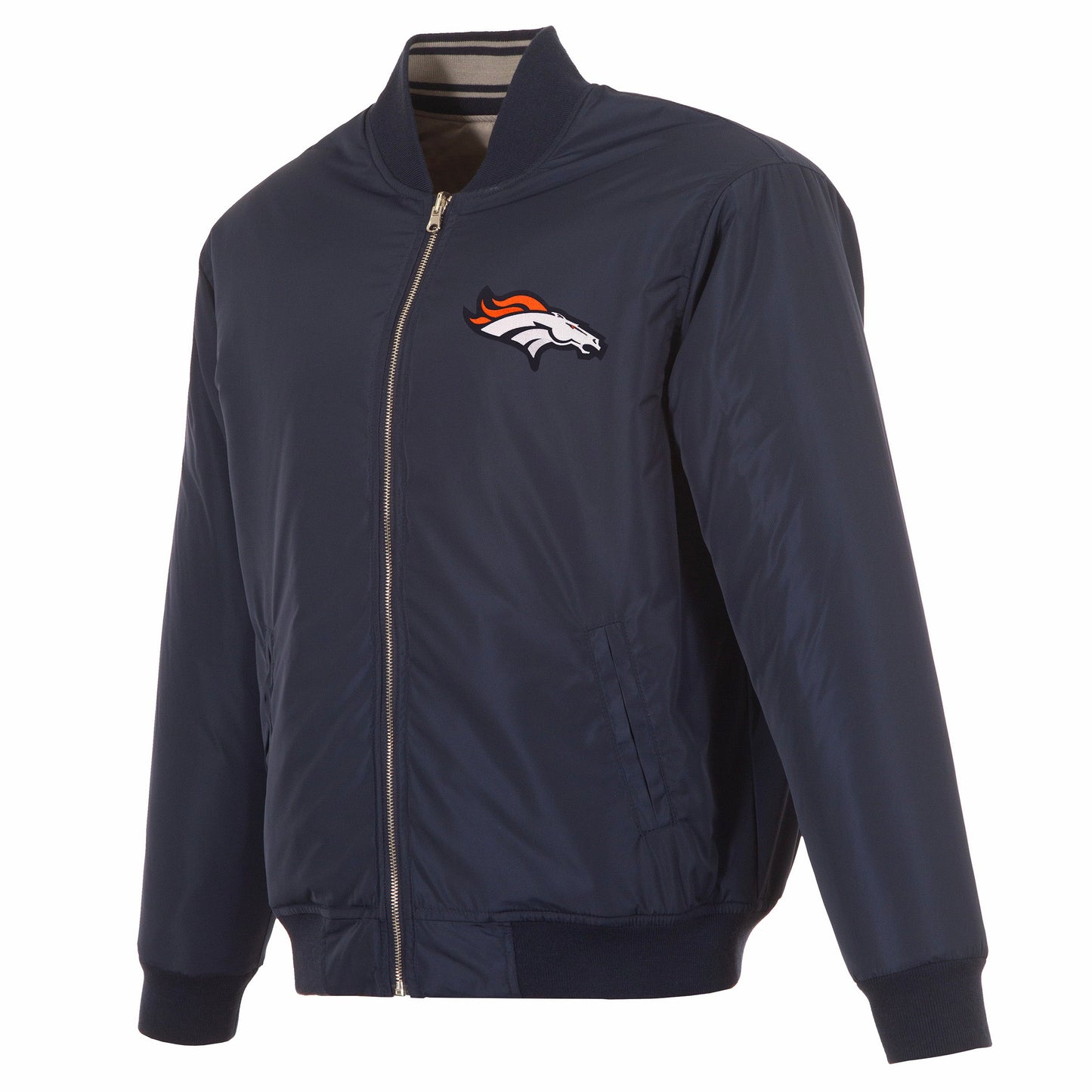Denver Broncos Reversible Flight Jacket