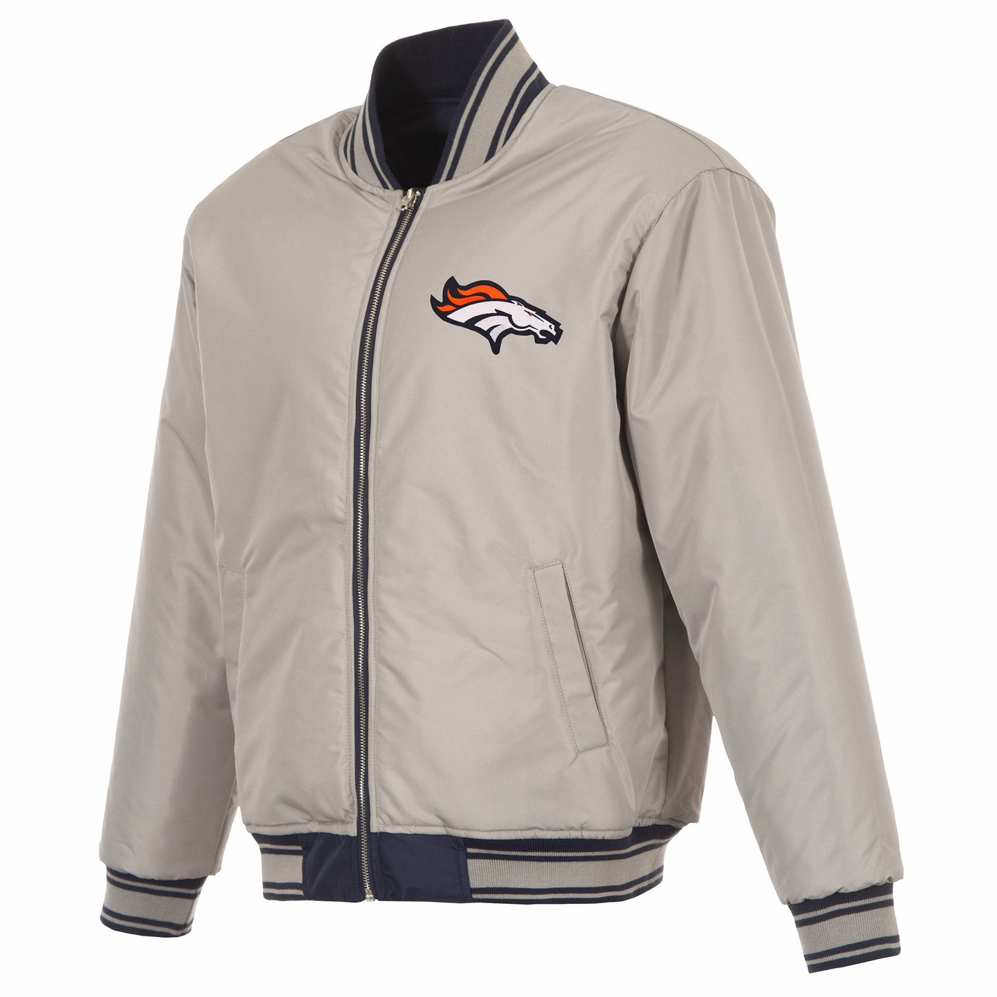 Denver Broncos Reversible Flight Jacket