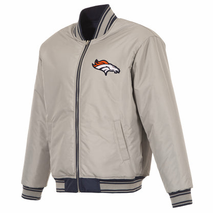 Denver Broncos Reversible Flight Jacket