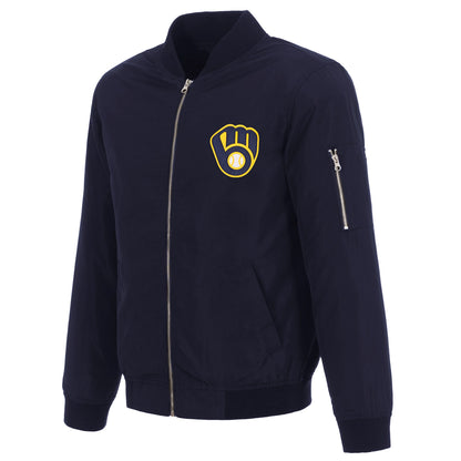 Milwaukee Brewers Nylon Bomber