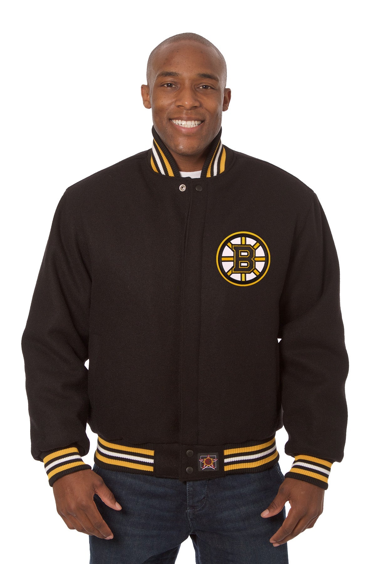Boston Bruins Embroidered Wool Jacket