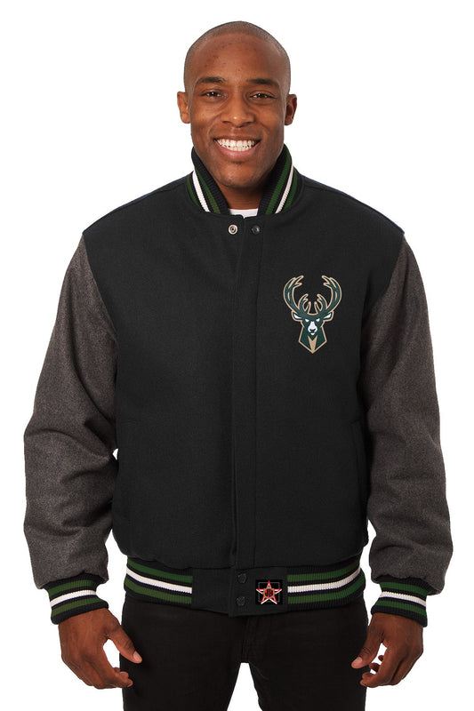 Milkwaukee Bucks Embroidered Wool Jacket