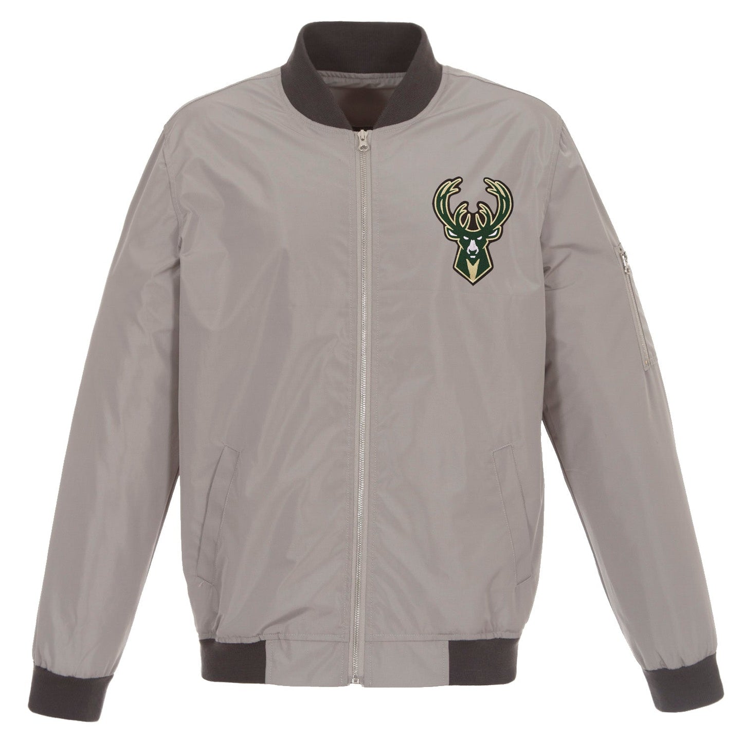 Milwaukee Bucks Nylon Bomber Jacket