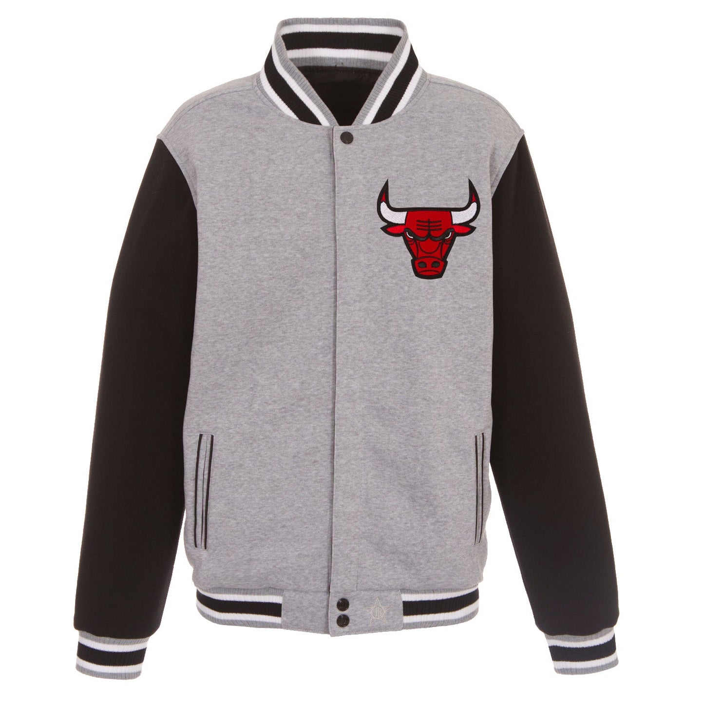 Chicago Bulls Reversible Fleece Jacket
