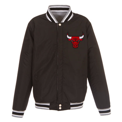 Chicago Bulls Reversible Fleece Jacket