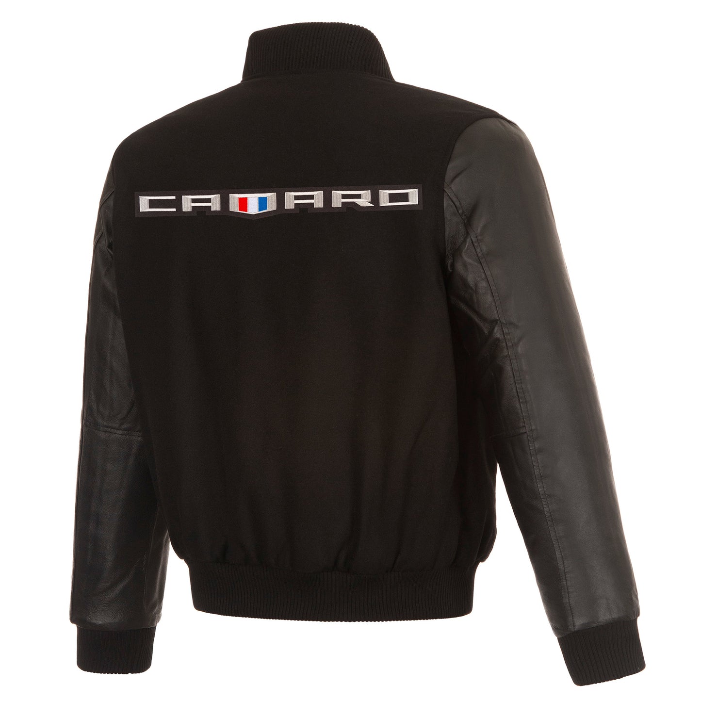 Camaro Reversible Wool and Leather Jacket