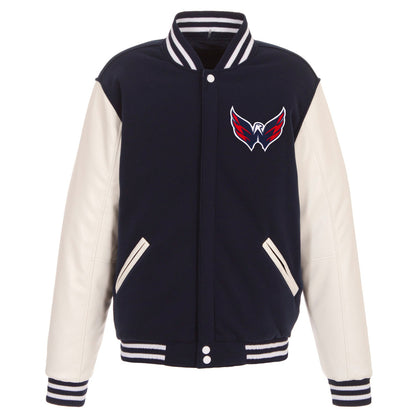 Washington Capitals Reversible Varsity Jacket