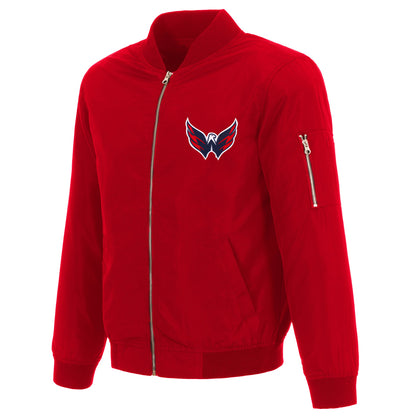 Washington Capitals Nylon Bomber Jacket