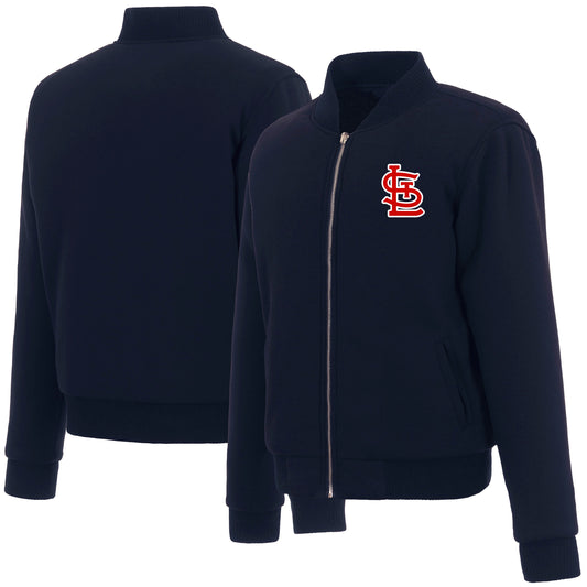 St. Louis Cardinals Ladies Reversible Fleece Jacket