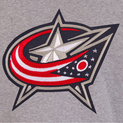 Columbus Blue Jackets Reversible Two-Tone Fleece Jacket