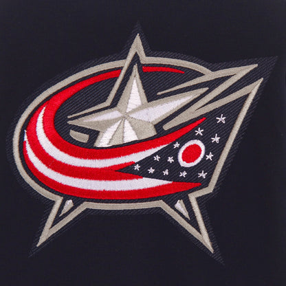 Columbus Blue Jackets Reversible Varsity Jacket