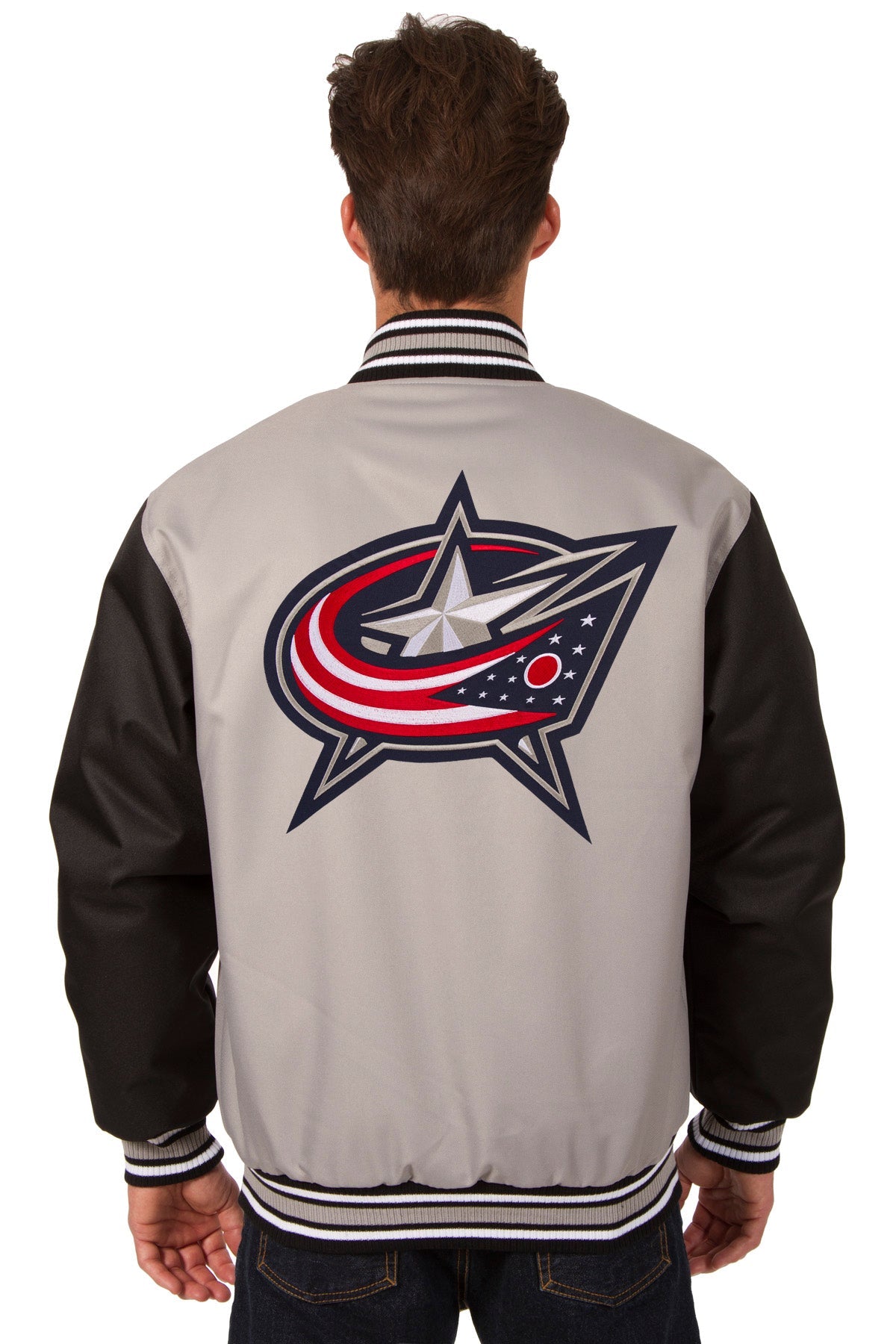 Columbus Blue Jackets Poly-Twill Jacket