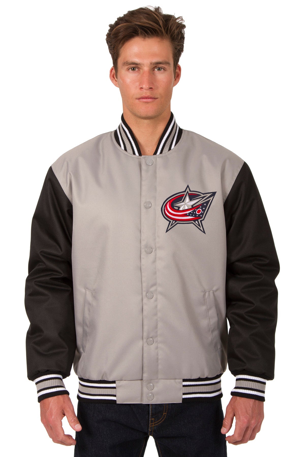 Columbus Blue Jackets Poly-Twill Jacket