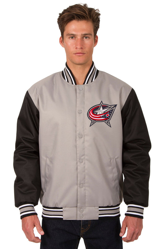 Columbus Blue Jackets Poly-Twill Jacket