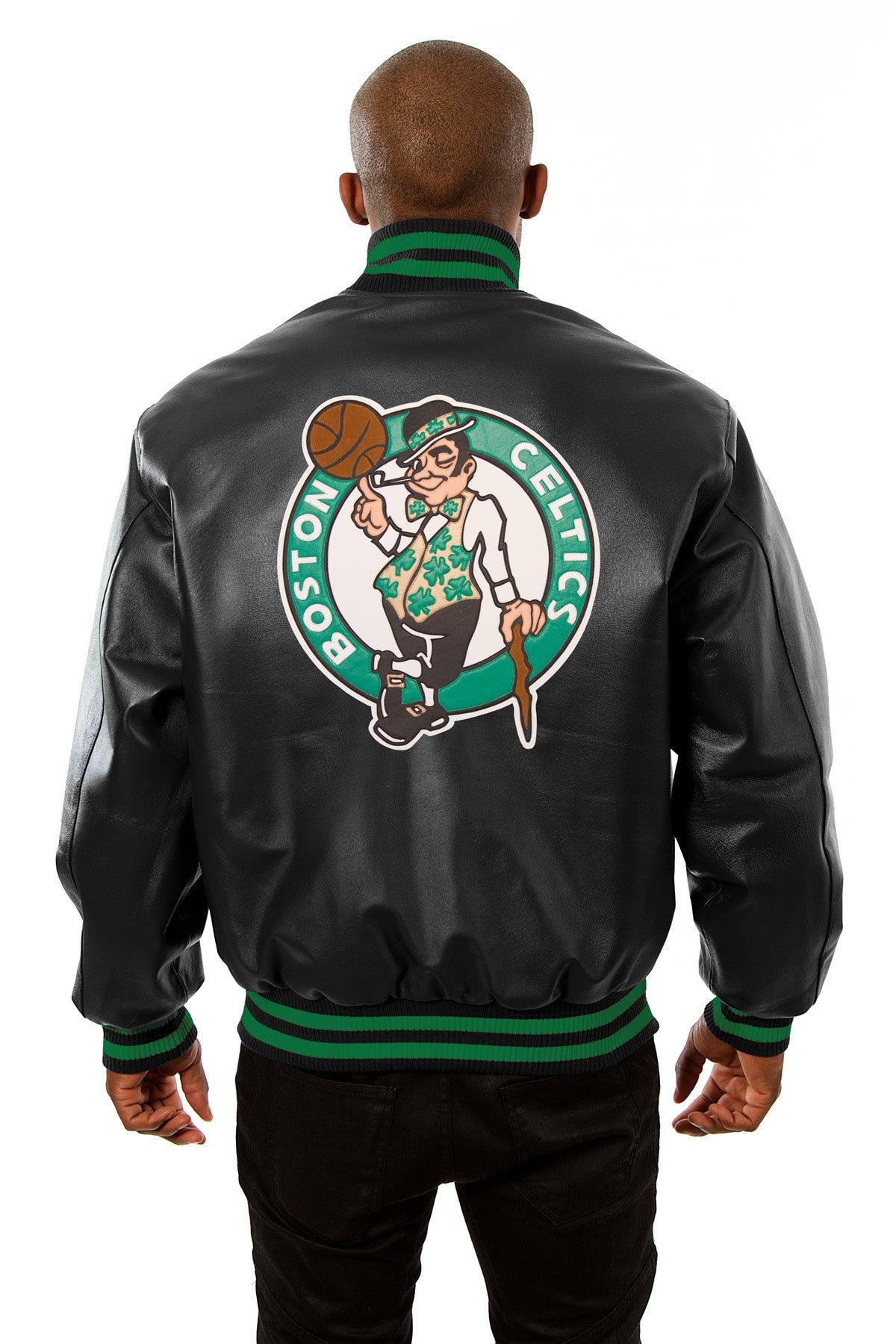 Boston Celtics Full Leather Jacket