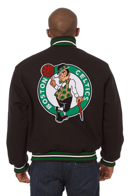 Boston Celtics Embroidered Wool Jacket