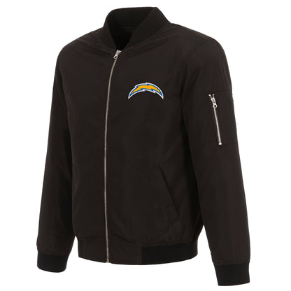 Los Angeles Chargers Nylon Bomber Jacket