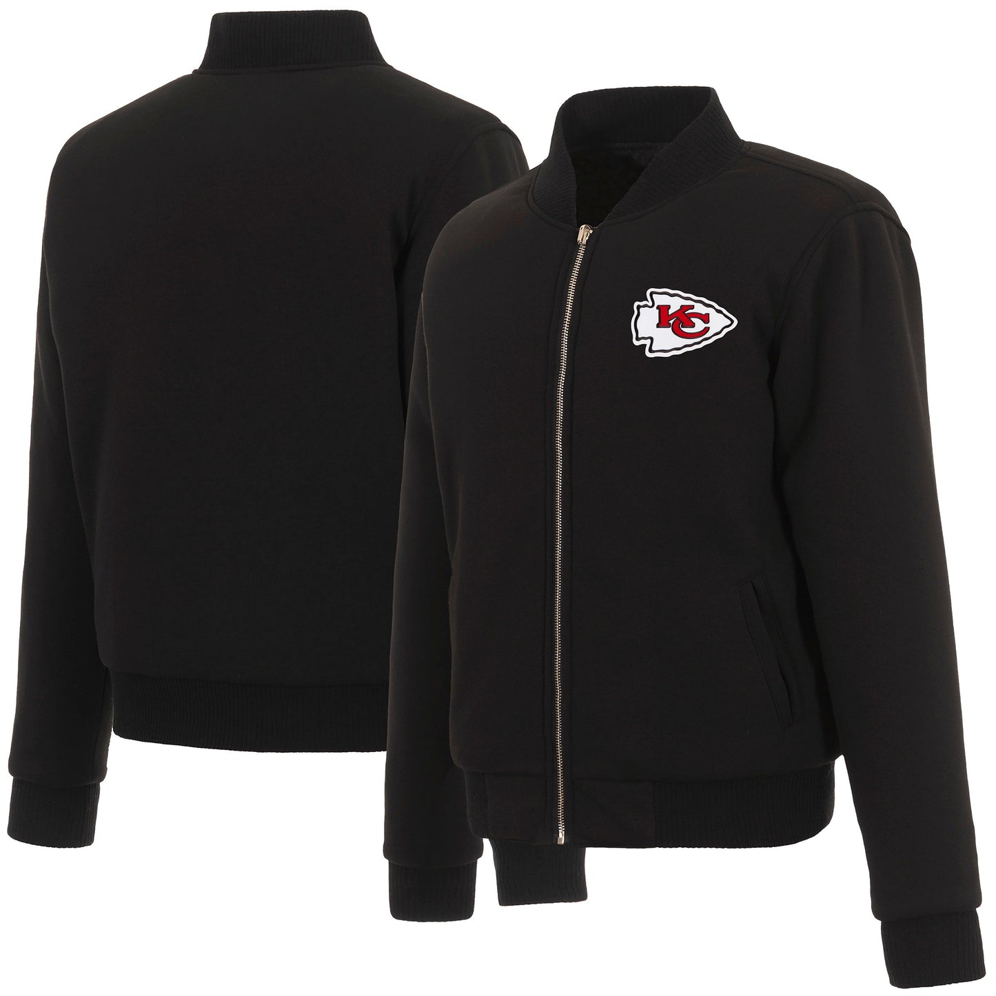 Kansas City Chiefs Ladies Reversible Fleece Jacket
