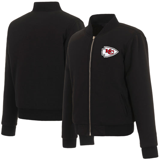 Kansas City Chiefs Ladies Reversible Fleece Jacket