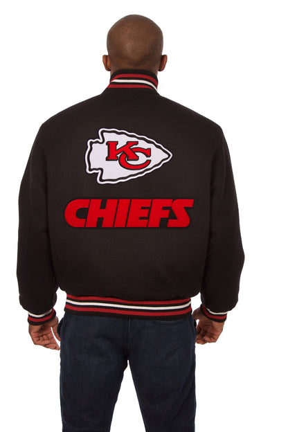 Kansas City Chiefs Embroidered Wool Jacket