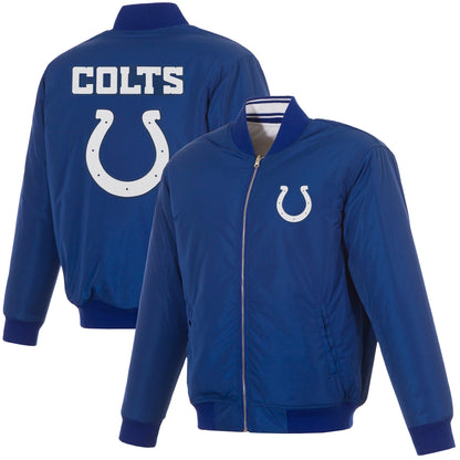 Indianapolis Colts Reversible Flight Jacket