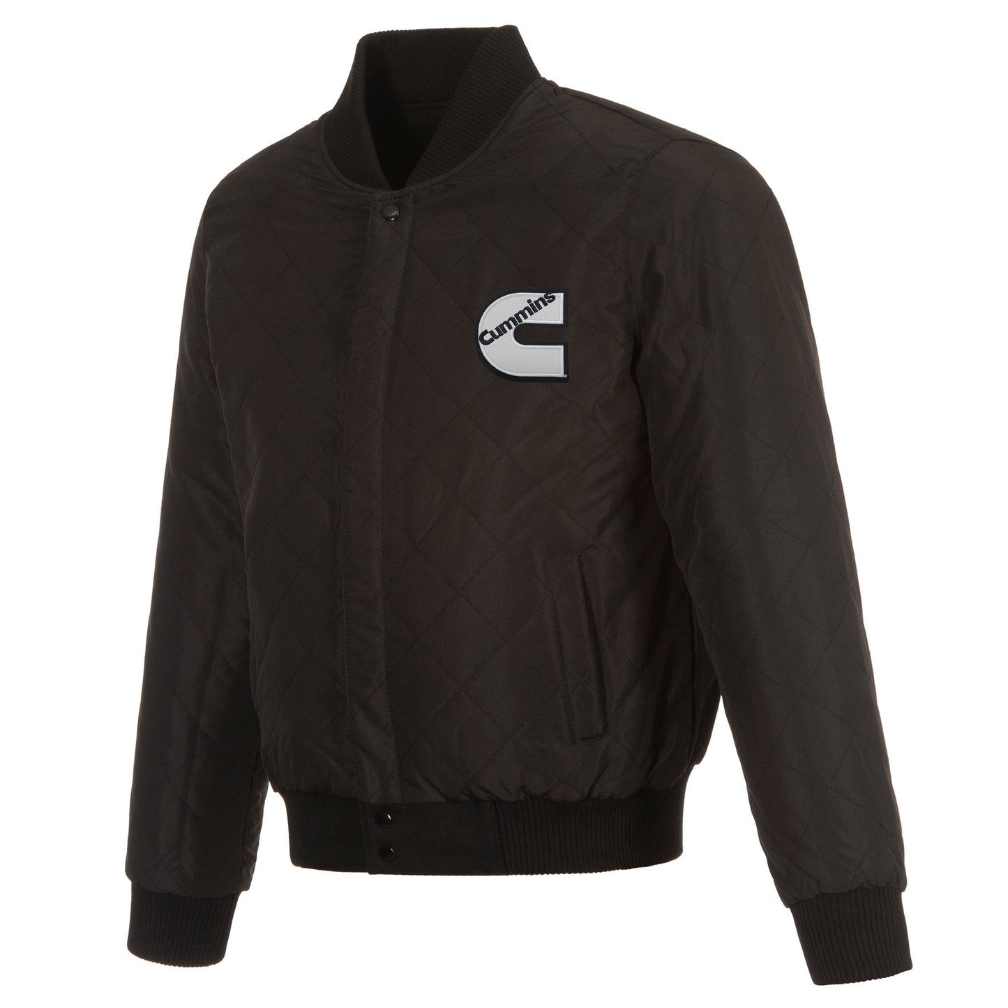 Cummins Reversible Wool & Leather Jacket