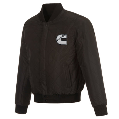 Cummins Reversible Wool & Leather Jacket