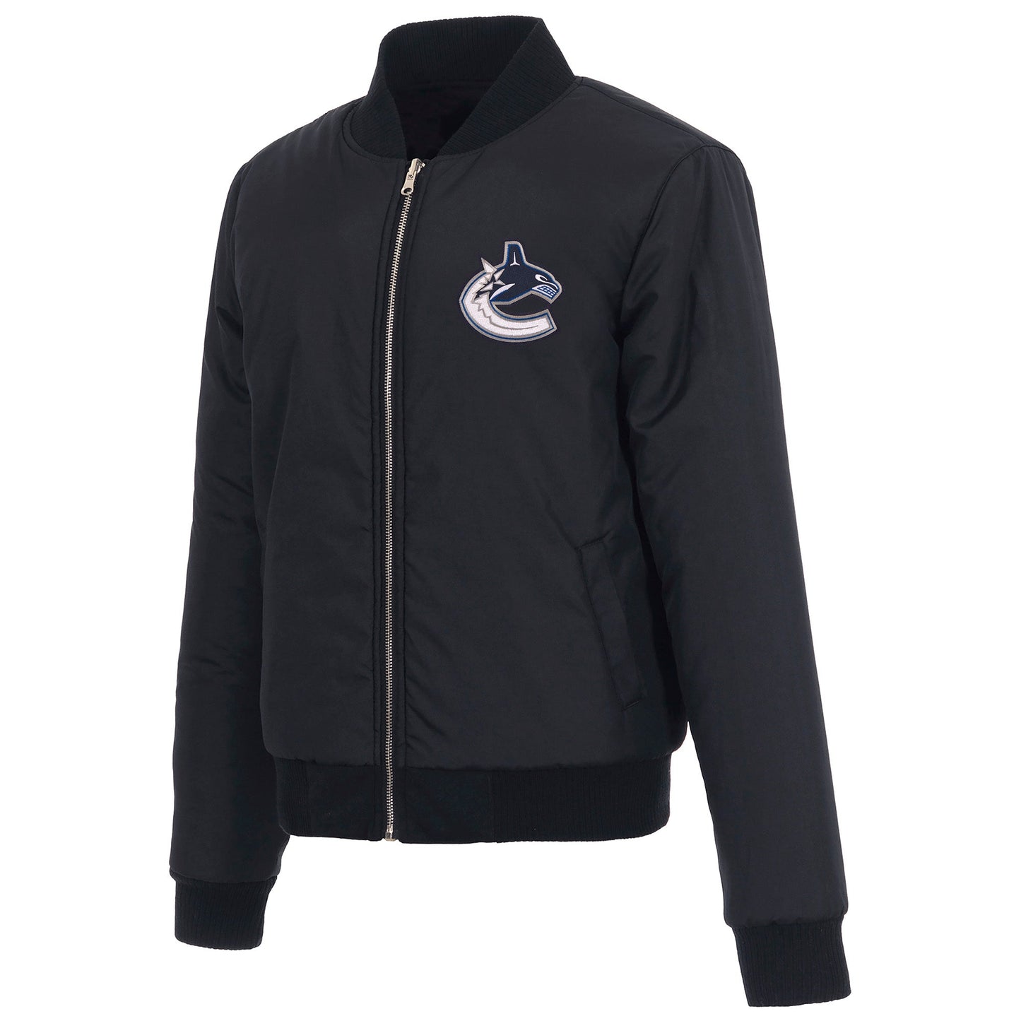 Vancouver Canucks Ladies Reversible Fleece Jacket