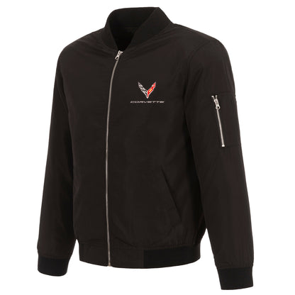 Corvette C8 Nylon Bomber Jacket