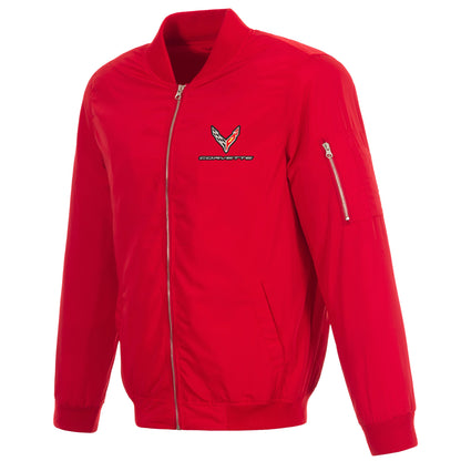Corvette C8 Nylon bomber Jacket
