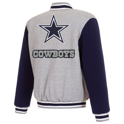 Dallas Cowboys Reversible Fleece Jacket