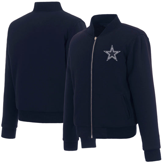 Dallas Cowboys Ladies Reversible Fleece Jacket
