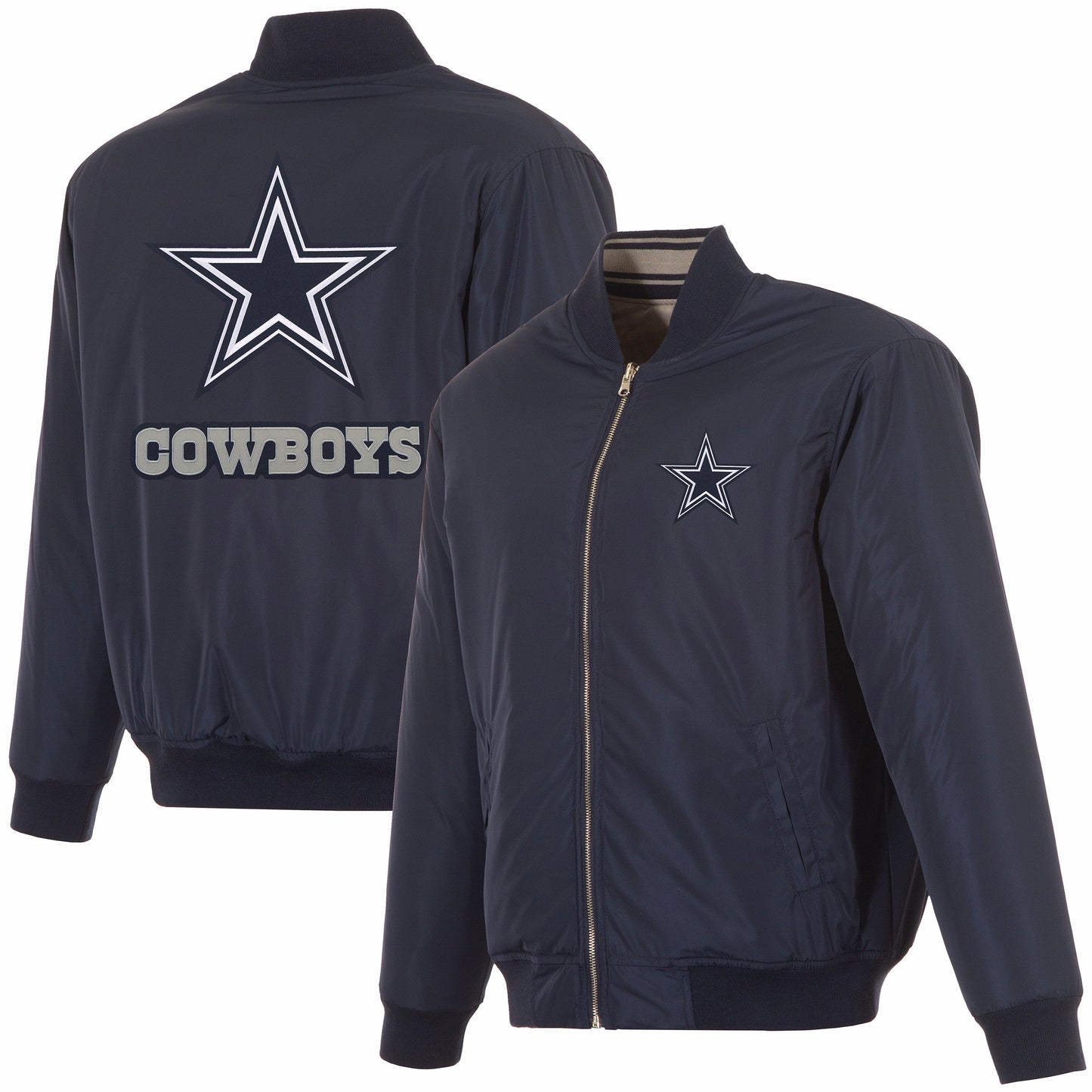Dallas Cowboys Reversible Flight Jacket