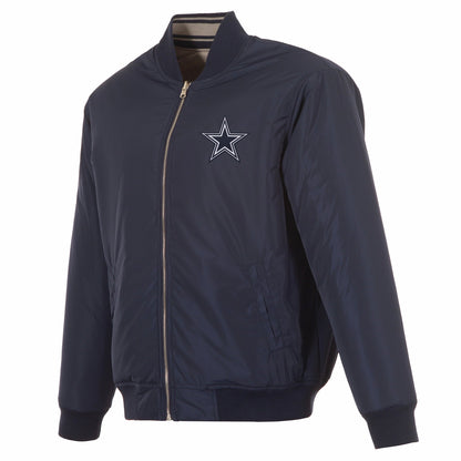 Dallas Cowboys Reversible Flight Jacket
