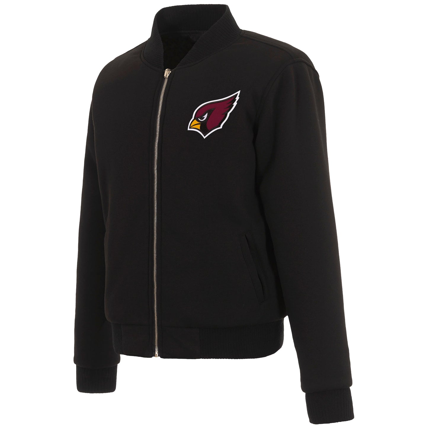 Arizona Cardinals Ladies Reversible Fleece Jacket