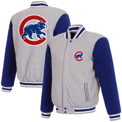 Chicago Cubs Reversible Fleece Jacket