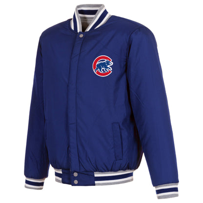 Chicago Cubs Reversible Fleece Jacket