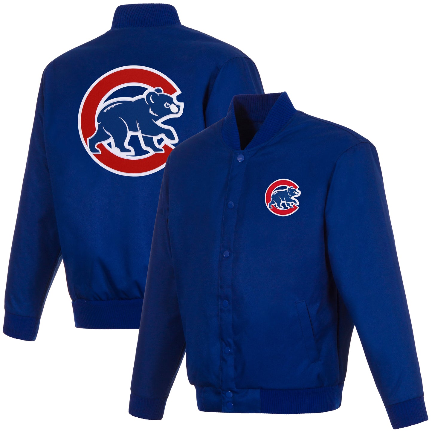 Chicago Cubs Poly-Twill Jacket