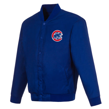 Chicago Cubs Poly-Twill Jacket
