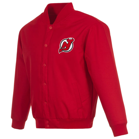 New Jersey Devils Poly-Twill Jacket