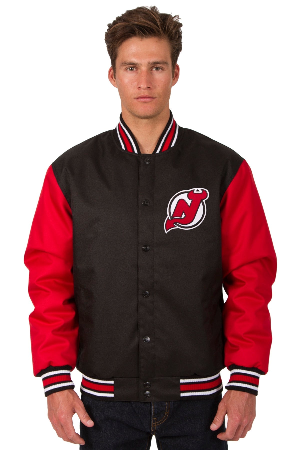 New Jersey Devils Poly-Twill Jacket