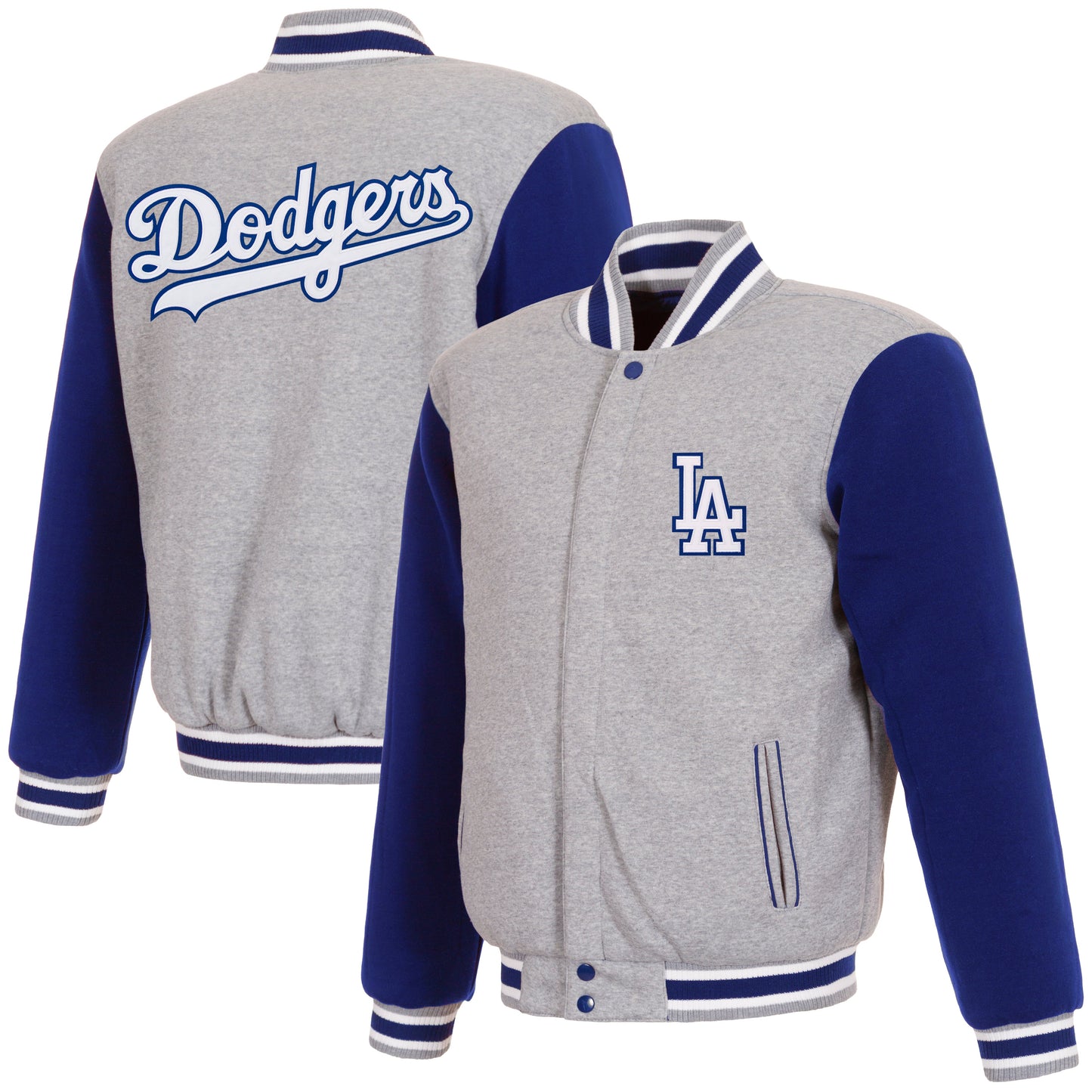 Los Angeles Dodgers Reversible Fleece Jacket