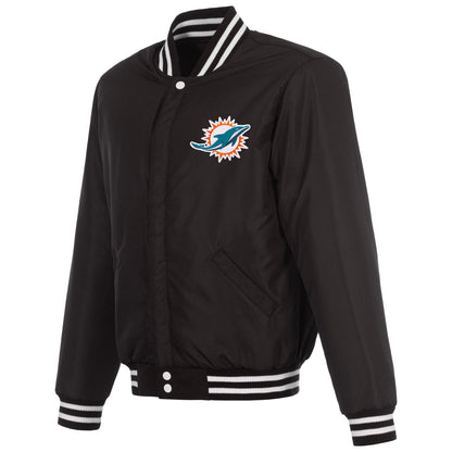 Miami Dolphins Reversible Varsity Jacket