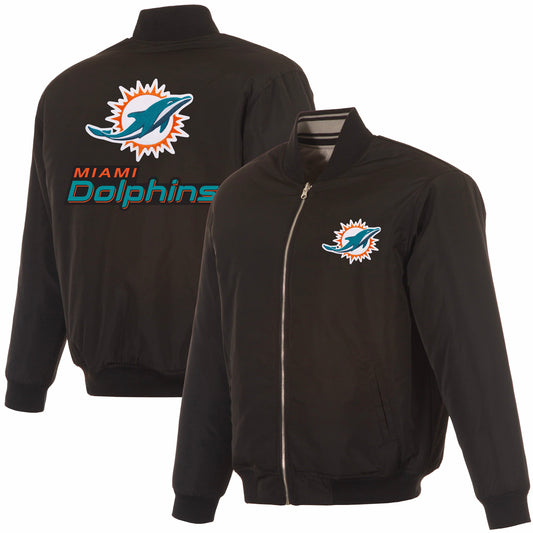 Miami Dolphins Reversible Flight Jacket