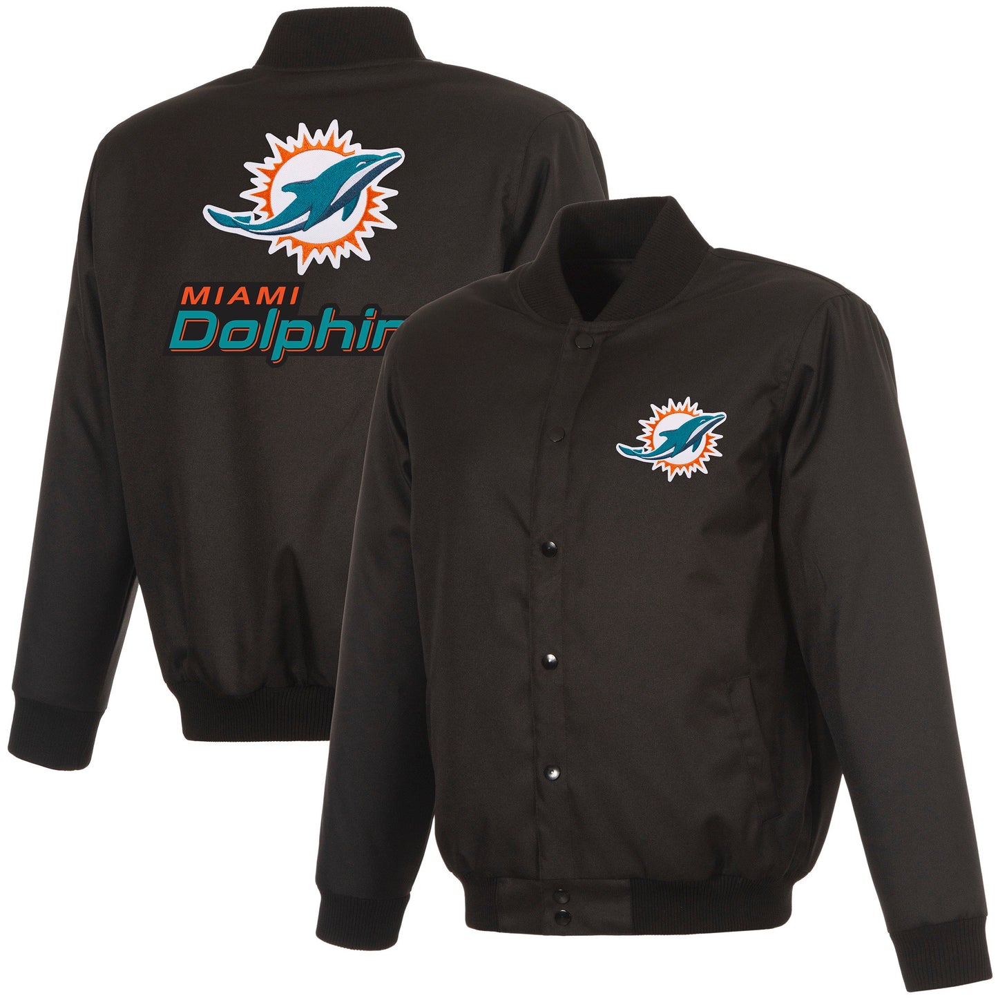 Miami Dolphins Poly-Twill Jacket
