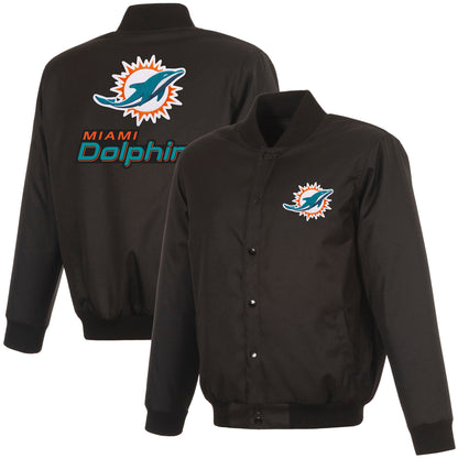 Miami Dolphins Poly-Twill Jacket