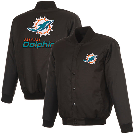 Miami Dolphins Poly-Twill Jacket