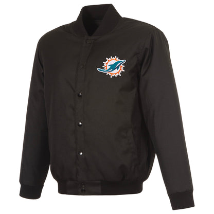 Miami Dolphins Poly-Twill Jacket