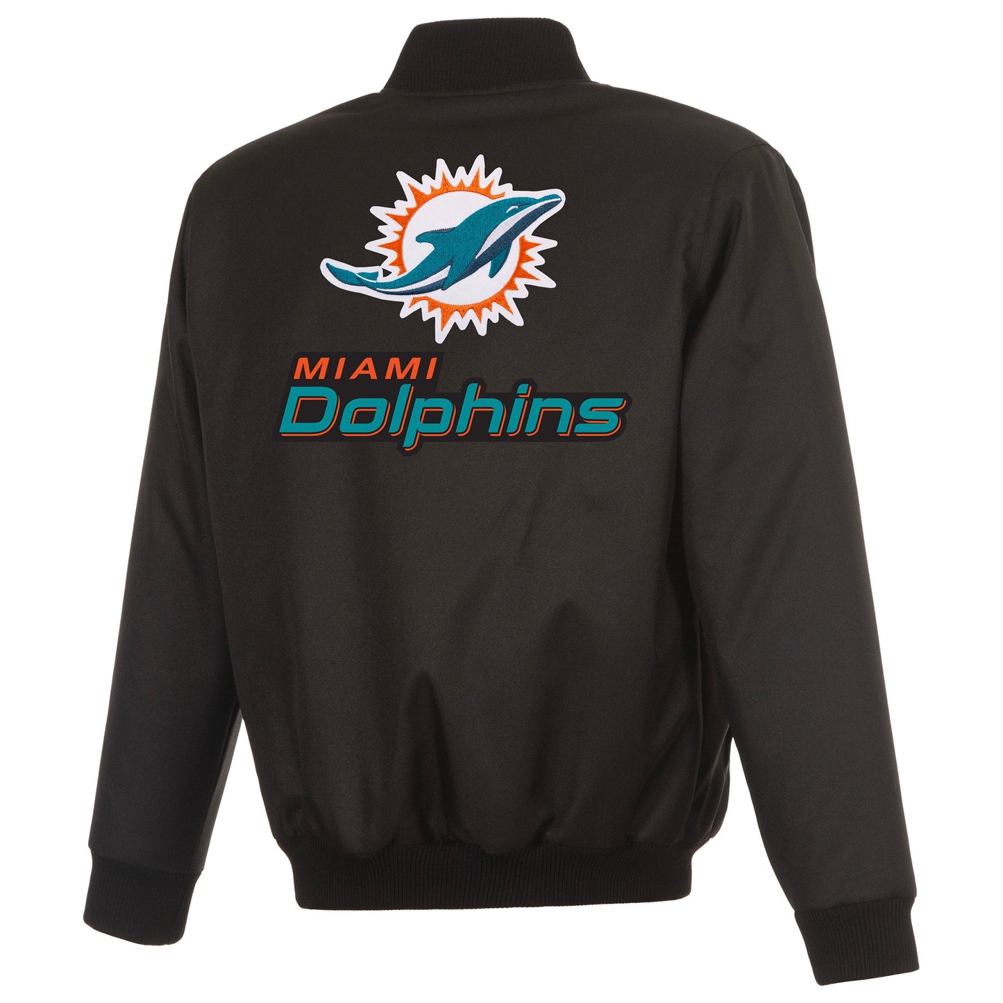 Miami Dolphins Poly-Twill Jacket