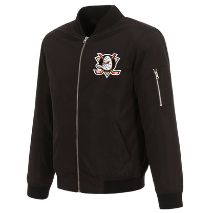 Anaheim Ducks Nylon Bomber Jacket